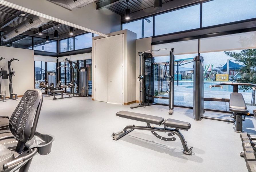 Community amenities in Bridgeland, Cypress (Image 3).