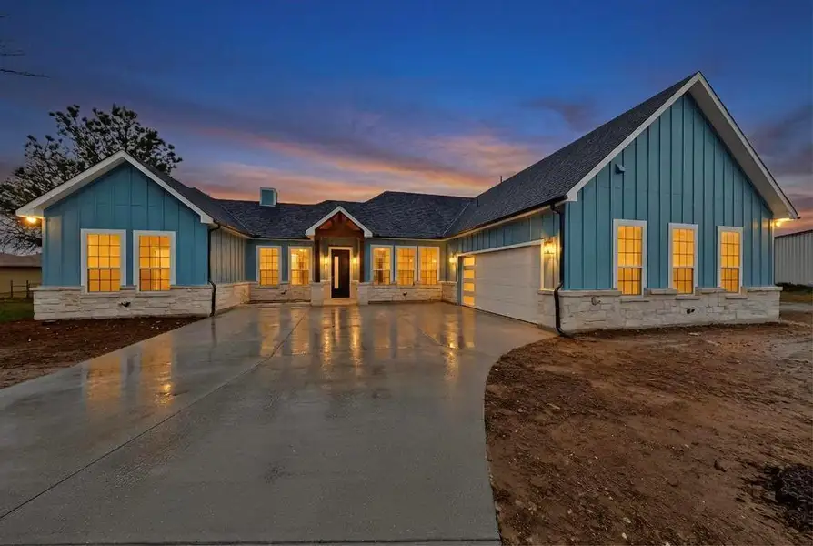 Front exterior of a new home in , Trinidad, TX, highlighting curb appeal (Image 1). Front exterior of a new home in , Trinidad, TX, highlighting curb appeal (Image 1).
