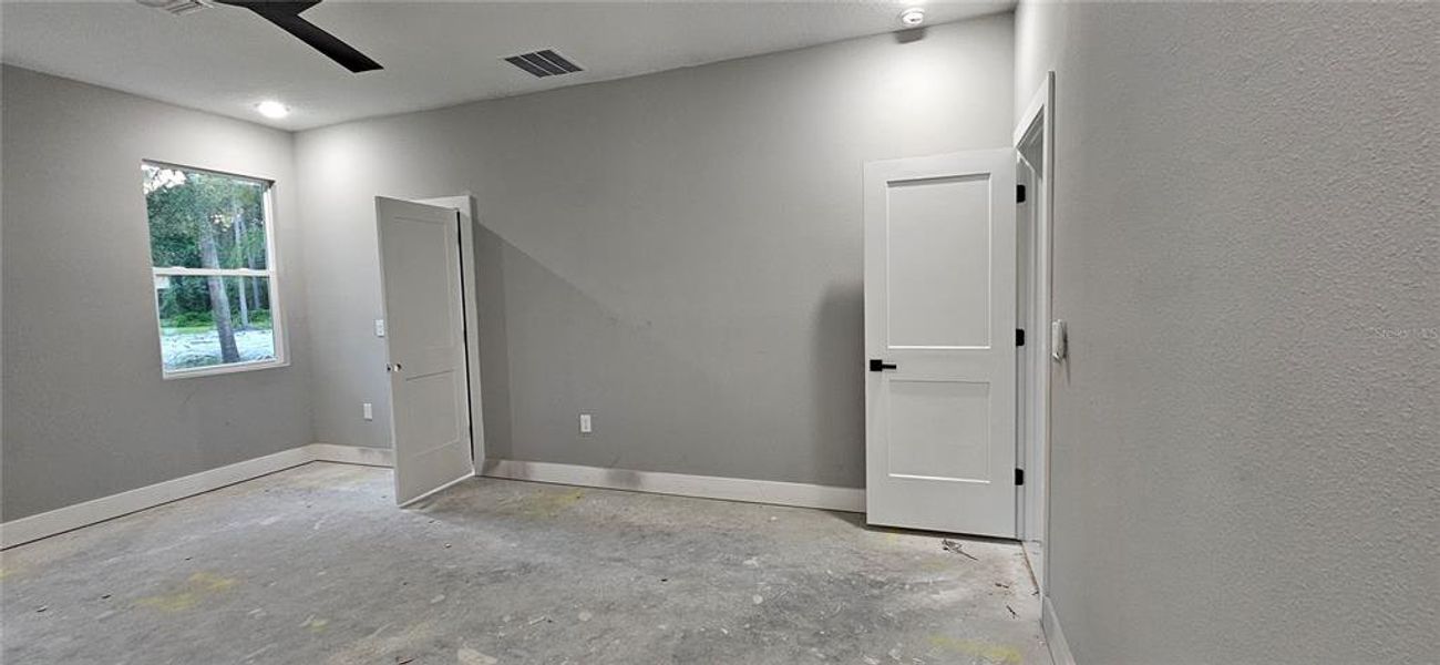 Status of Construction as of 7/27/25. Master Bedroom Status of Construction as of 7/27/25. Master Bedroom