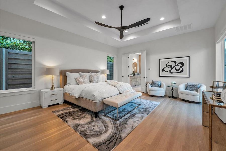 Furnished interior view inside a new home in , Dallas (Image 31).