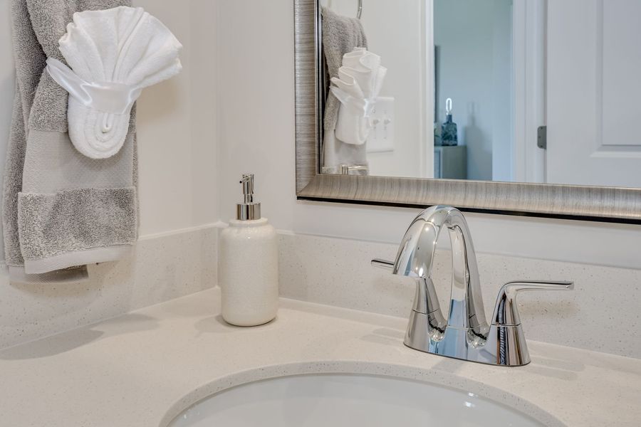 Close-up of interior finishes inside a home in The Beacon at Old Peachtree Single Family Homes, Lawrenceville (Image 370).