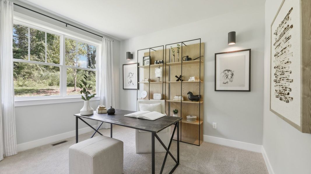 Representative furnished interior of a home built from the Jamestown by D.R. Horton in Fountain View, Ormond Beach (Image 31).