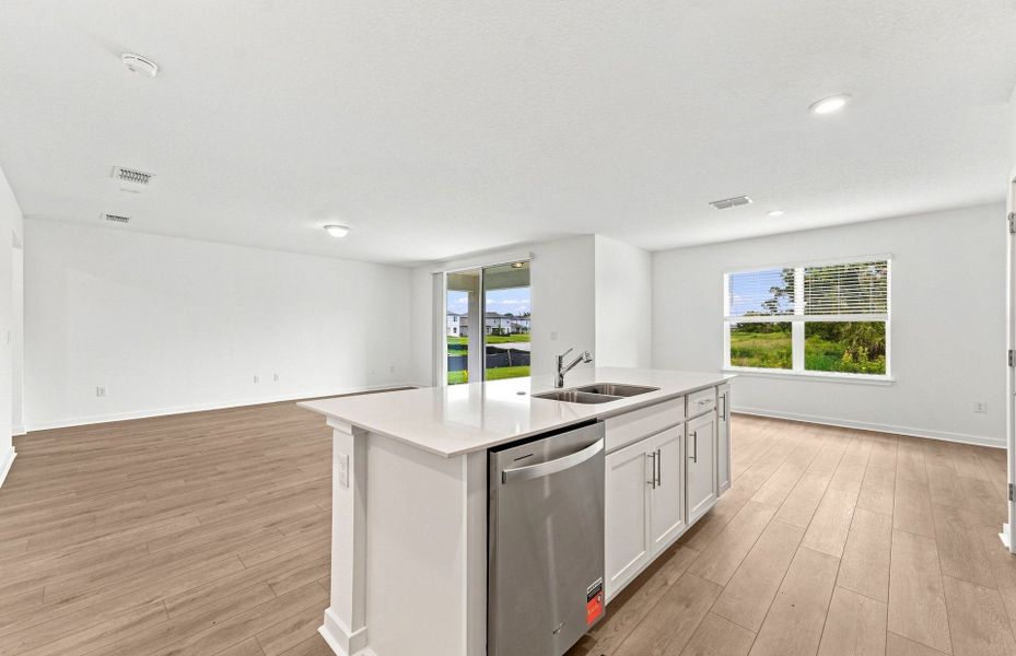 Furnished interior view inside a new home in Oakfield Trails, Parrish (Image 10).
