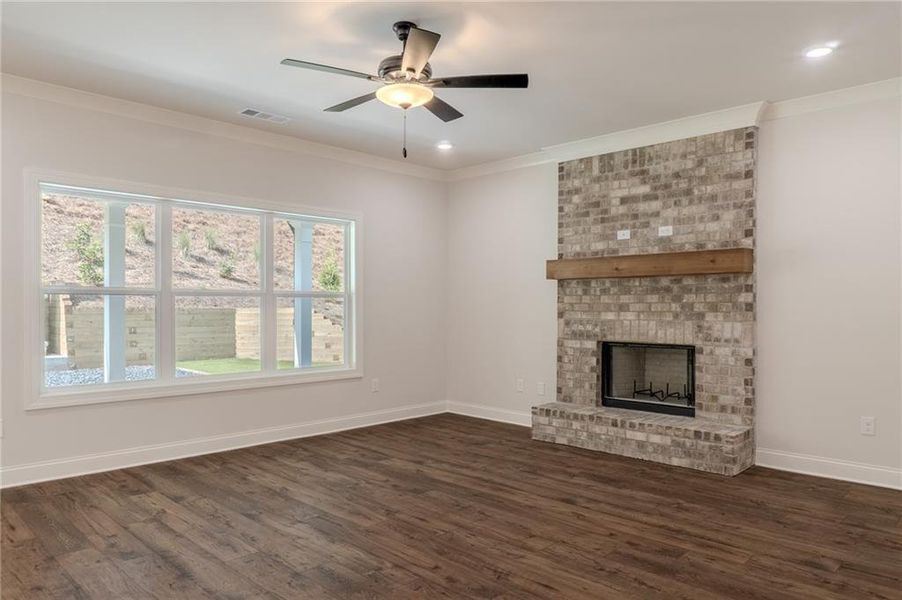 Spacious, unfurnished interior of a new home in Woodland Hills, Loganville (Image 11).