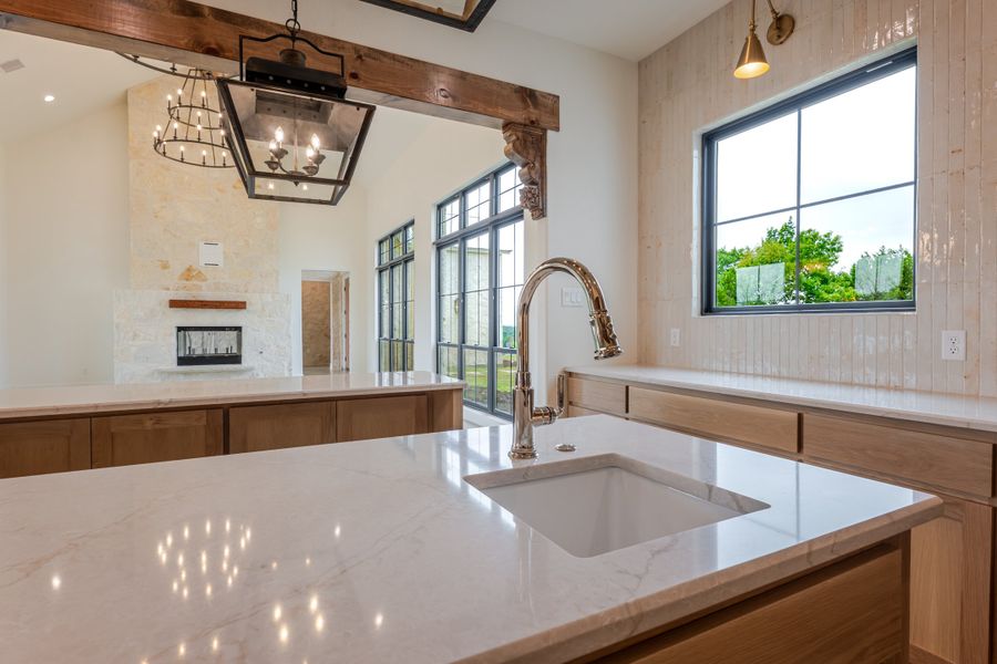 Close-up of interior finishes inside a home in Eagles Bluff, Weatherford (Image 17).