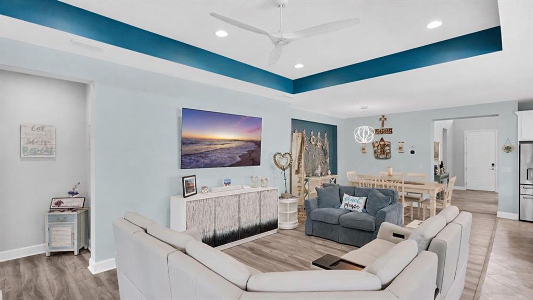 Furnished interior view inside a new home in , Daytona Beach (Image 31).