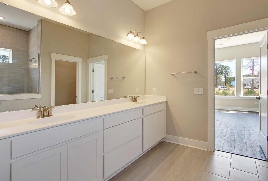 Furnished interior view inside a new home in Point Hope – Park Collection, Charleston (Image 7).