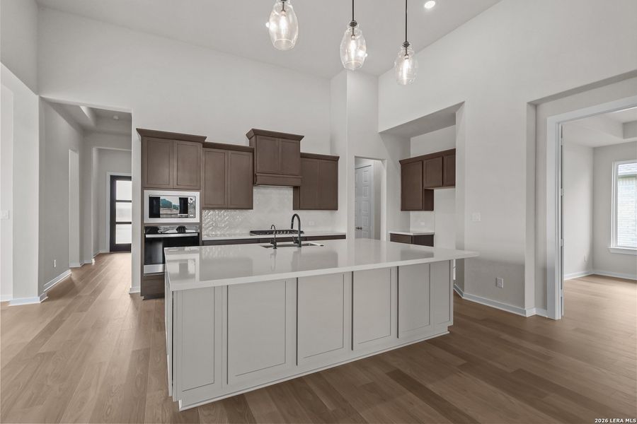 Furnished interior view inside a new home in Buffalo Crossing, Cibolo (Image 11).