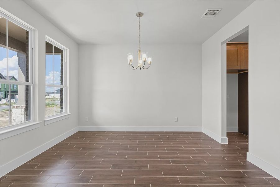 Spacious, unfurnished interior of a new home in The Grove at Blackhawk, Pflugerville (Image 18).