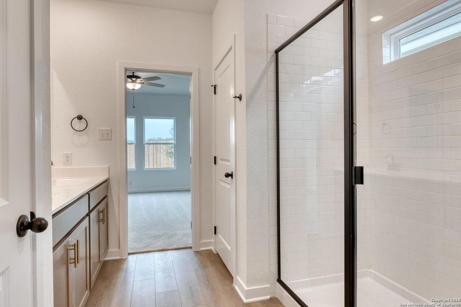 Furnished interior view inside a new home in The Arbors at the Wilder, Adkins (Image 8).