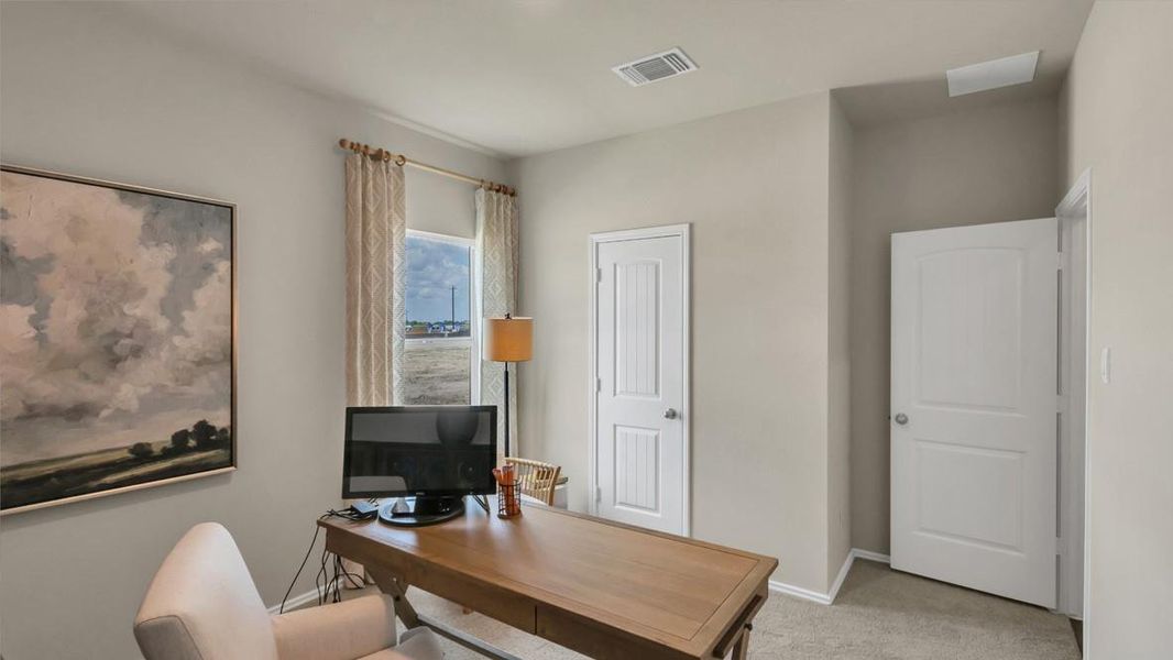 Furnished interior view inside a new home in Durango, Mustang Ridge (Image 26).