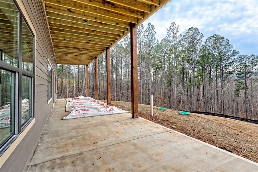 In-progress construction of a new home in , Talking Rock, GA (Image 33).