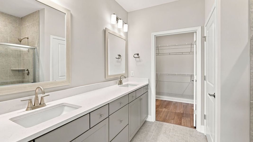Furnished interior view inside a new home in Sun City Hilton Head, Bluffton (Image 12).