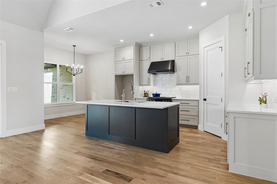 Furnished interior view inside a new home in , Sherman (Image 10).