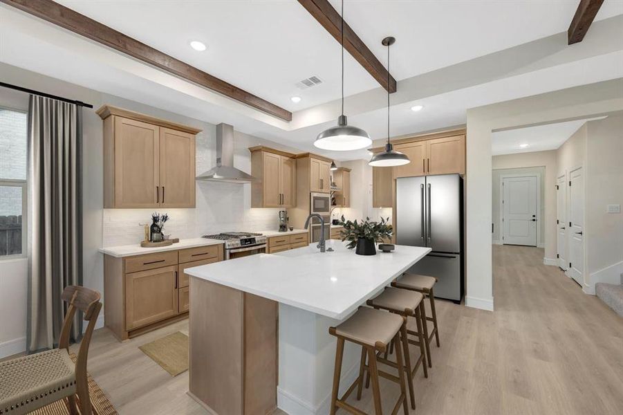 Furnished interior view inside a new home in Elevon, Lavon (Image 8).