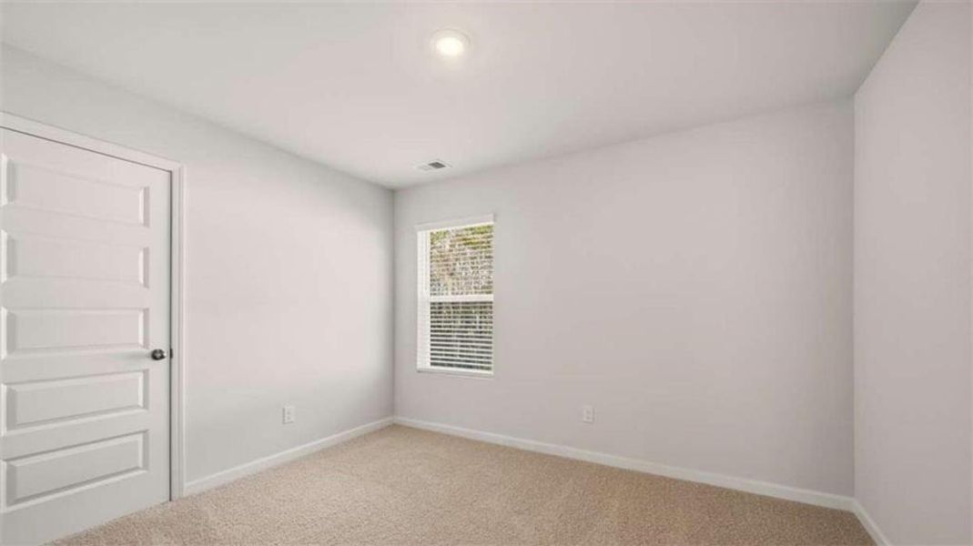 Spacious, unfurnished interior of a new home in Oakchase at Hampton, Hampton (Image 23). Spacious, unfurnished interior of a new home in Oakchase at Hampton, Hampton (Image 23).