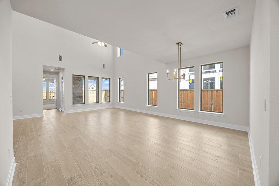Spacious, unfurnished interior of a new home in Parmer Ranch, Georgetown (Image 25). Spacious, unfurnished interior of a new home in Parmer Ranch, Georgetown (Image 25).