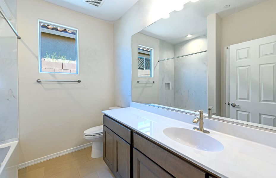 Furnished interior view inside a new home in Vistoso Canyon Estates, Oro Valley (Image 8).