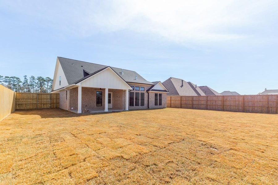 Exterior details and patio area of a home in , Lumberton (Image 23).