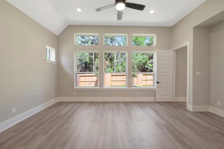 Spacious, unfurnished interior of a new home in The Woodlands Hills - Premier Collection, Willis (Image 38). Spacious, unfurnished interior of a new home in The Woodlands Hills - Premier Collection, Willis (Image 38).