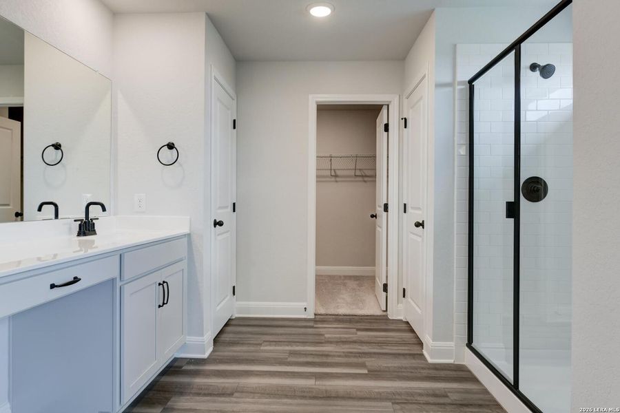 Furnished interior view inside a new home in Saddlebrook Ranch, Schertz (Image 6).