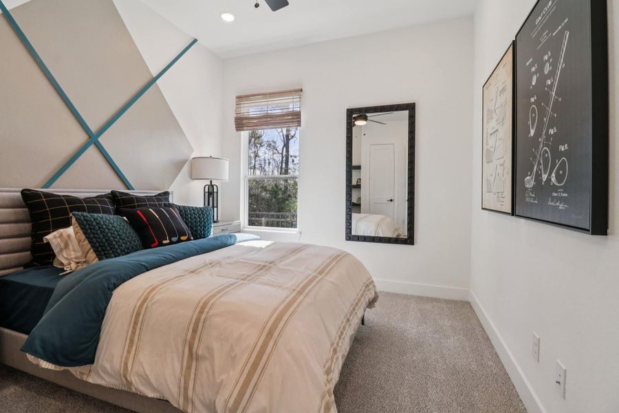 Furnished interior view inside a new home in Audubon, Magnolia (Image 29). Furnished interior view inside a new home in Audubon, Magnolia (Image 29).
