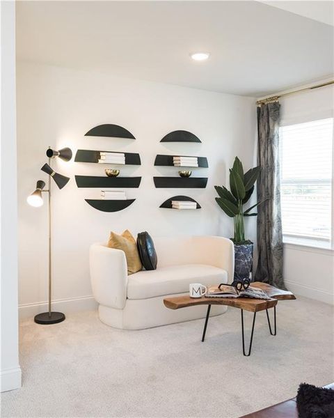 Furnished interior view inside a new home in Stratford Square, Lawrenceville (Image 59).