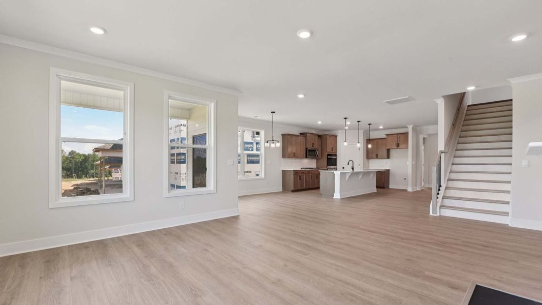 Representative unfurnished interior of a home built from the Hartwell by D.R. Horton in Westport, York (Image 17). Representative unfurnished interior of a home built from the Hartwell by D.R. Horton in Westport, York (Image 17).