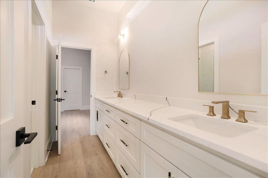 Furnished interior view inside a new home in , Pottsboro (Image 15).