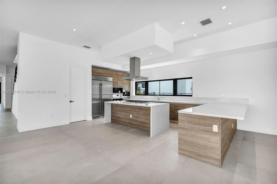 Furnished interior view inside a new home in , Weston (Image 9).