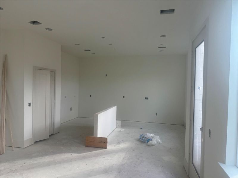 In-progress construction of a new home in , Houston, TX (Image 4).