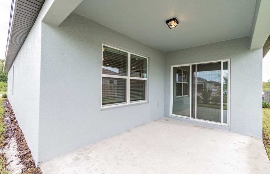 Included Covered Lanai