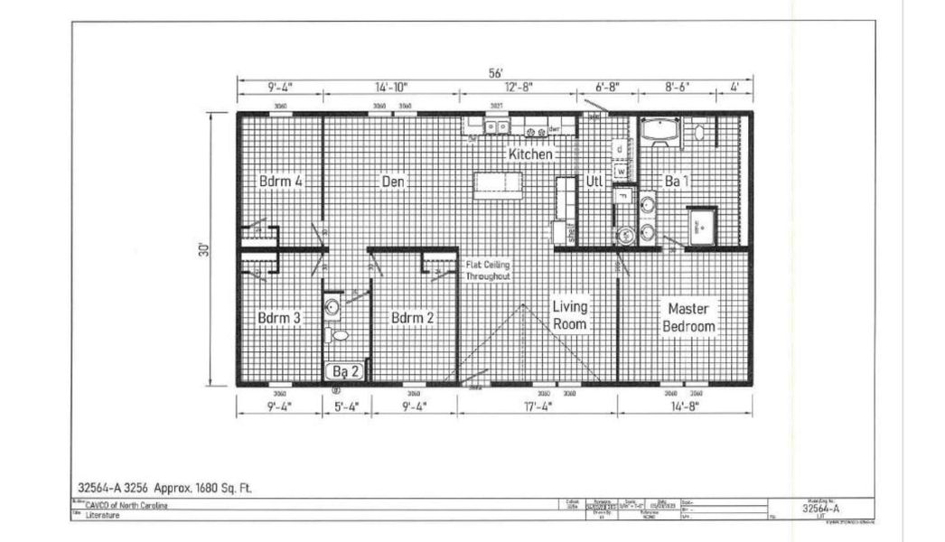 2D floor plan layout of this home in , Seabrook, SC (Image 2). 2D floor plan layout of this home in , Seabrook, SC (Image 2).