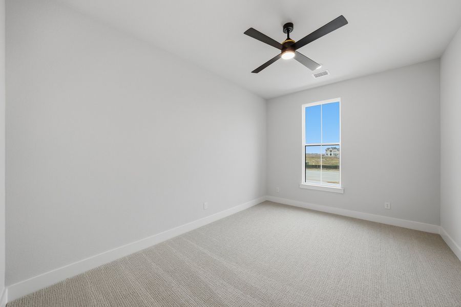 Spacious, unfurnished interior of a new home in Park Place - 80' Lots, Prosper (Image 22). Spacious, unfurnished interior of a new home in Park Place - 80' Lots, Prosper (Image 22).