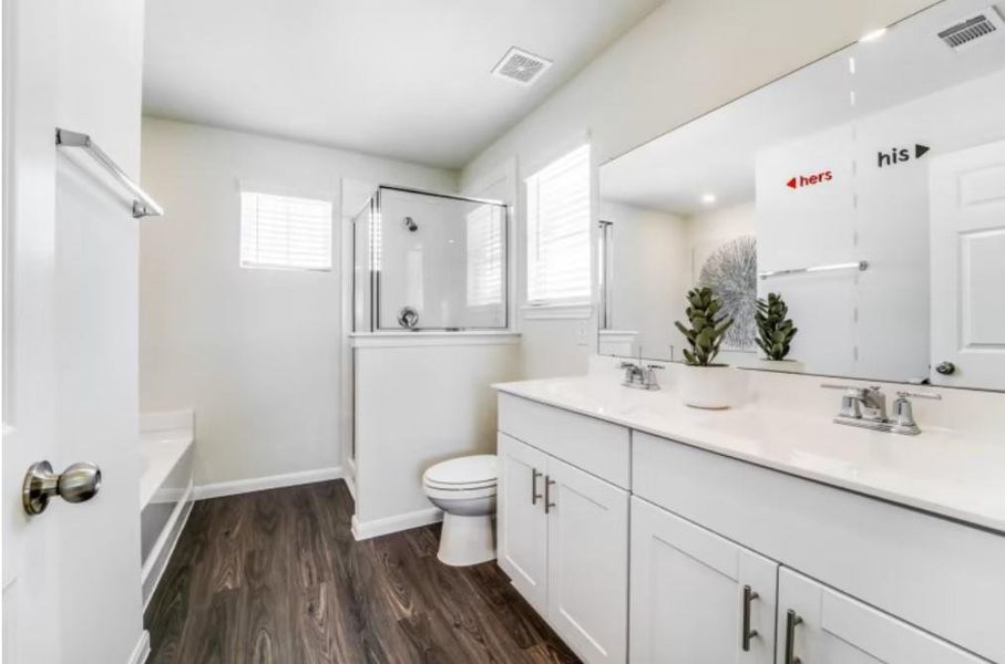 MODEL HOME images may NOT be consistent with the finished product.