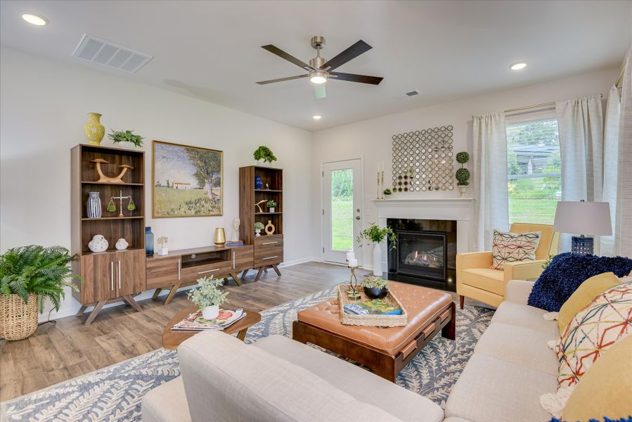 Furnished interior view inside a new home in Beech Creek, Sumter (Image 7).