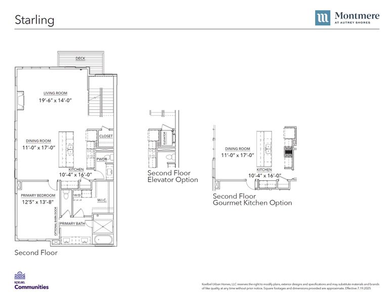 2D floor plan layout for the C by Koelbel and Company in Montmere at Autrey Shores, Superior, CO (Image 6). 2D floor plan layout for the C by Koelbel and Company in Montmere at Autrey Shores, Superior, CO (Image 6).
