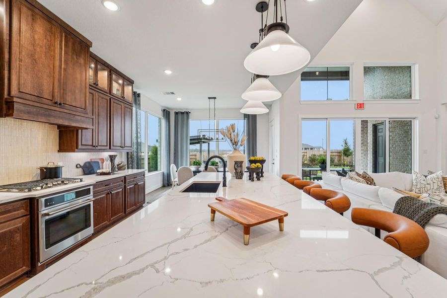Furnished interior view inside a new home in Briarley, Montgomery (Image 39).