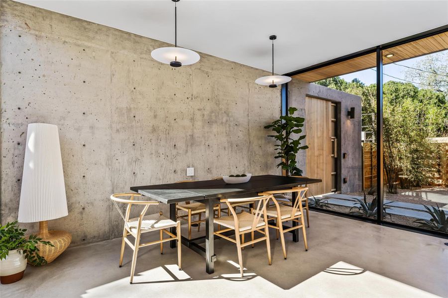 Exterior details and patio area of a home in , Austin (Image 25). Exterior details and patio area of a home in , Austin (Image 25).