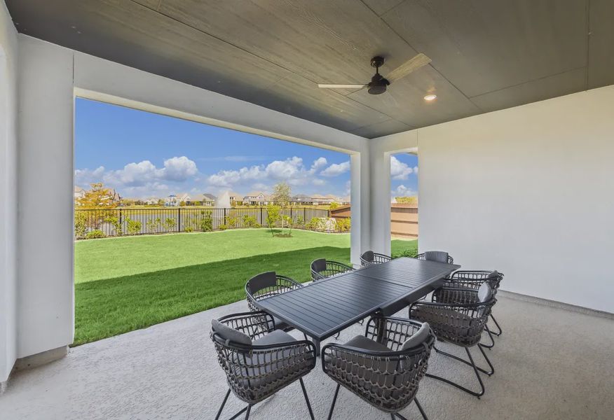 Plan 5058 outdoor living - staged - 8 of 25 Plan 5058 outdoor living - staged - 8 of 25