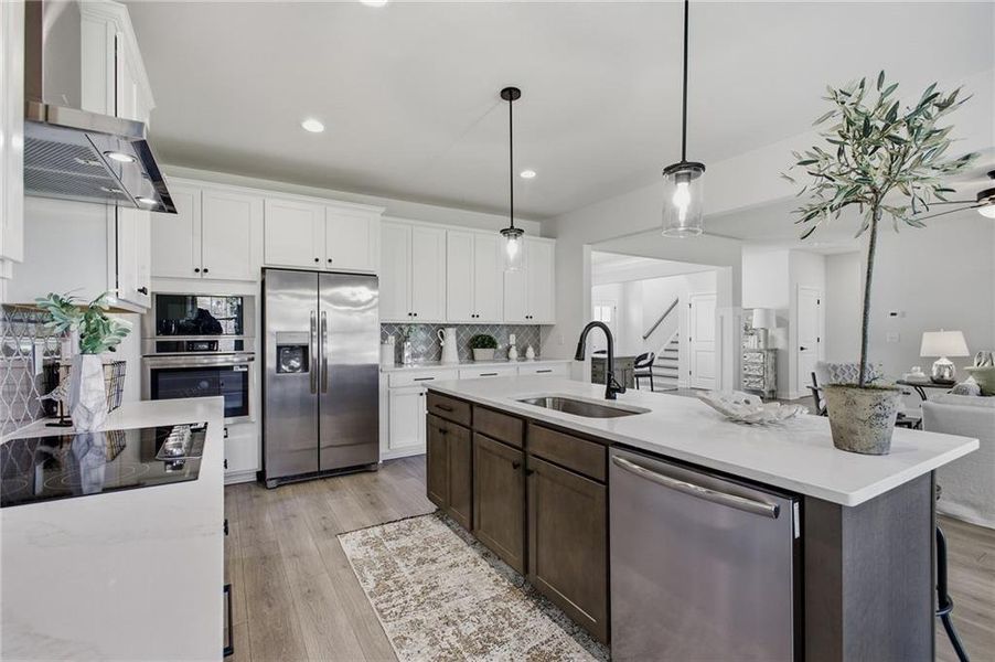 Furnished interior view inside a new home in , Ellenwood (Image 52).