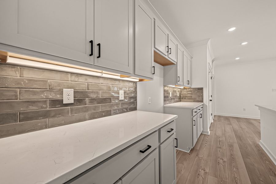 Furnished interior view inside a new home in Aldeana, Bonney (Image 15).