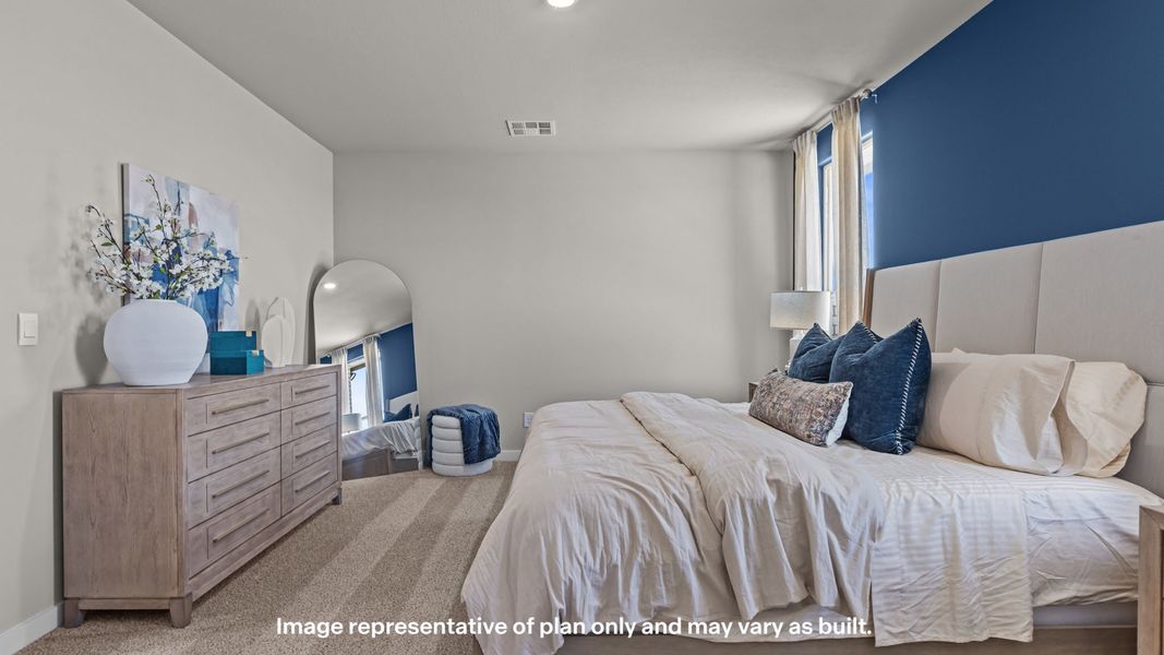 Furnished interior view inside a new home in Homestead at Parks Bell Ranch, Odessa (Image 7).