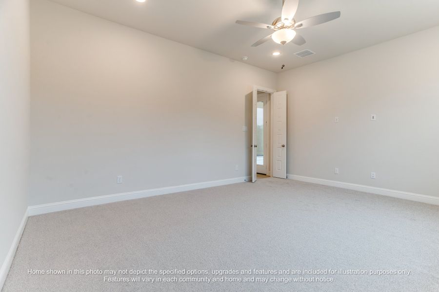 Spacious, unfurnished interior of a new home in Valor Estates, Temple (Image 9). Spacious, unfurnished interior of a new home in Valor Estates, Temple (Image 9).