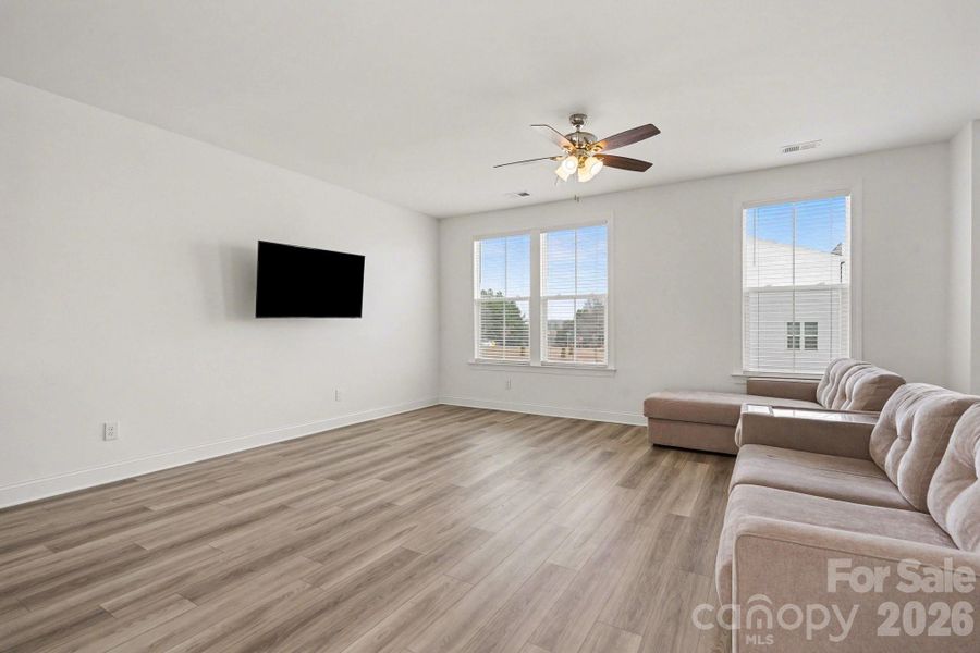 Spacious, unfurnished interior of a new home in Christenbury Greene, Concord (Image 19).