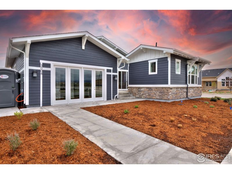 Front exterior of a new home in , Fort Collins, CO, highlighting curb appeal (Image 2). Front exterior of a new home in , Fort Collins, CO, highlighting curb appeal (Image 2).