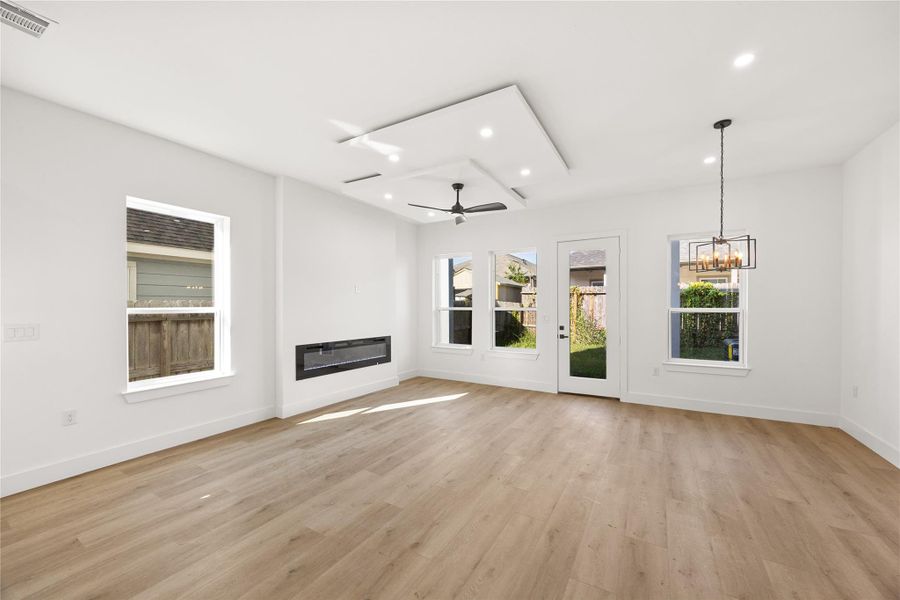 Spacious, unfurnished interior of a new home in , Houston (Image 27).