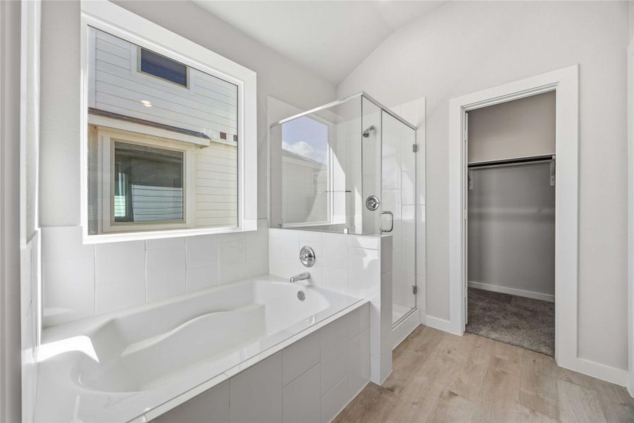 Furnished interior view inside a new home in Tejas Village, Beasley (Image 11).