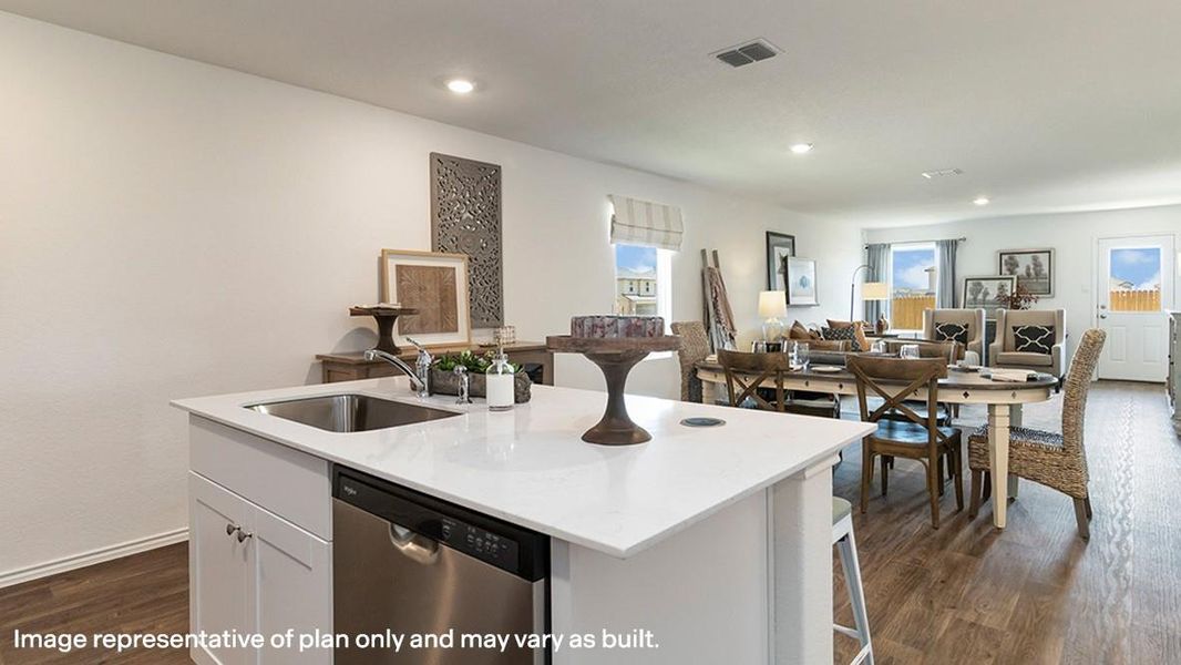 Furnished interior view inside a new home in Cornerstone, Rockdale (Image 15).