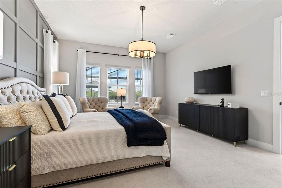 Furnished interior view inside a new home in , Venice (Image 13).